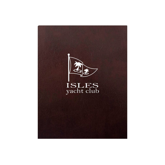 Tuxedo Leather 3 Ring Binder