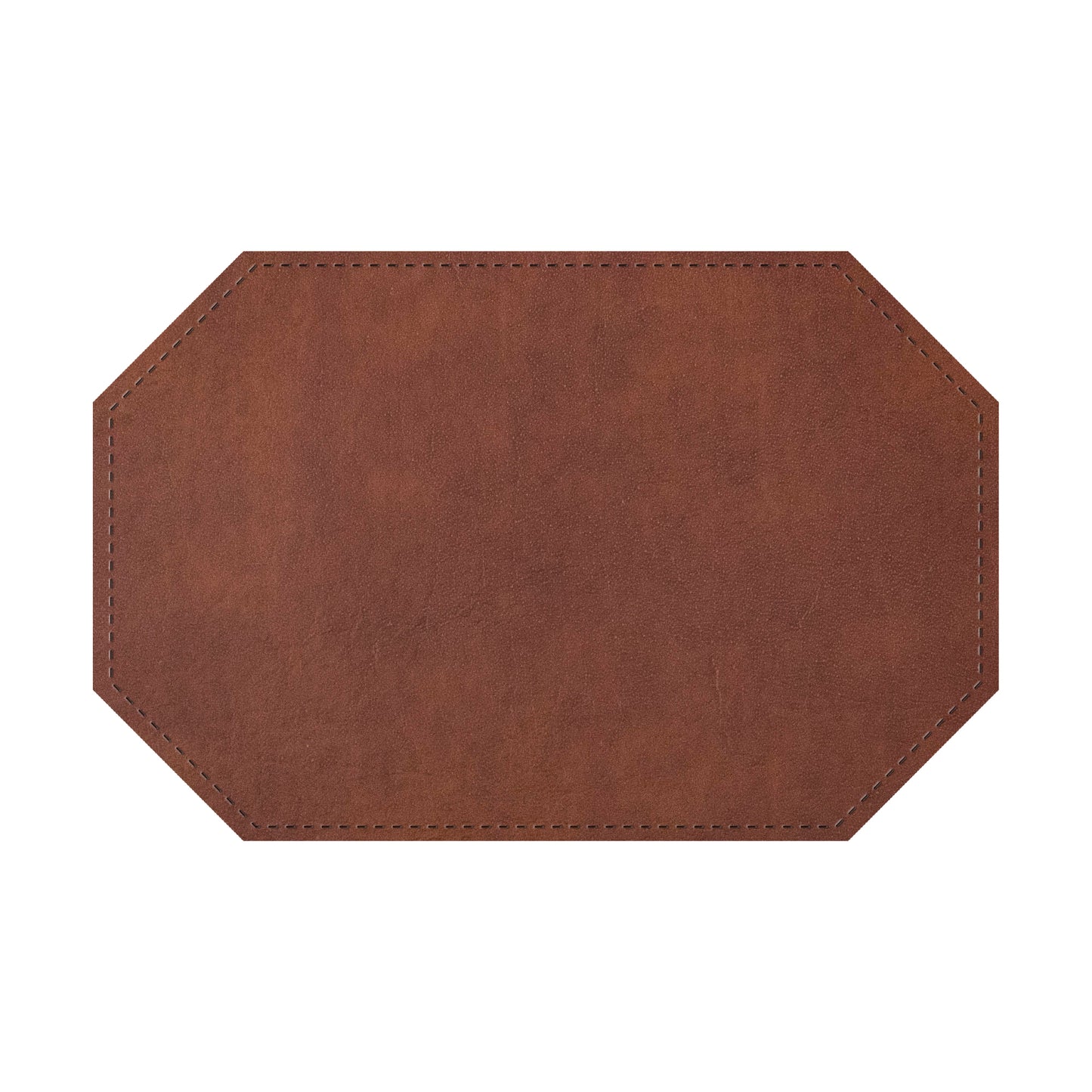 Tuxedo Leather Table Mat