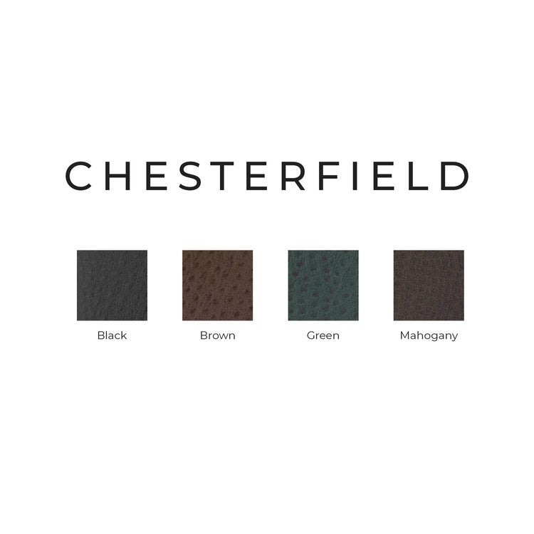 Chesterfield Card Interior Menu