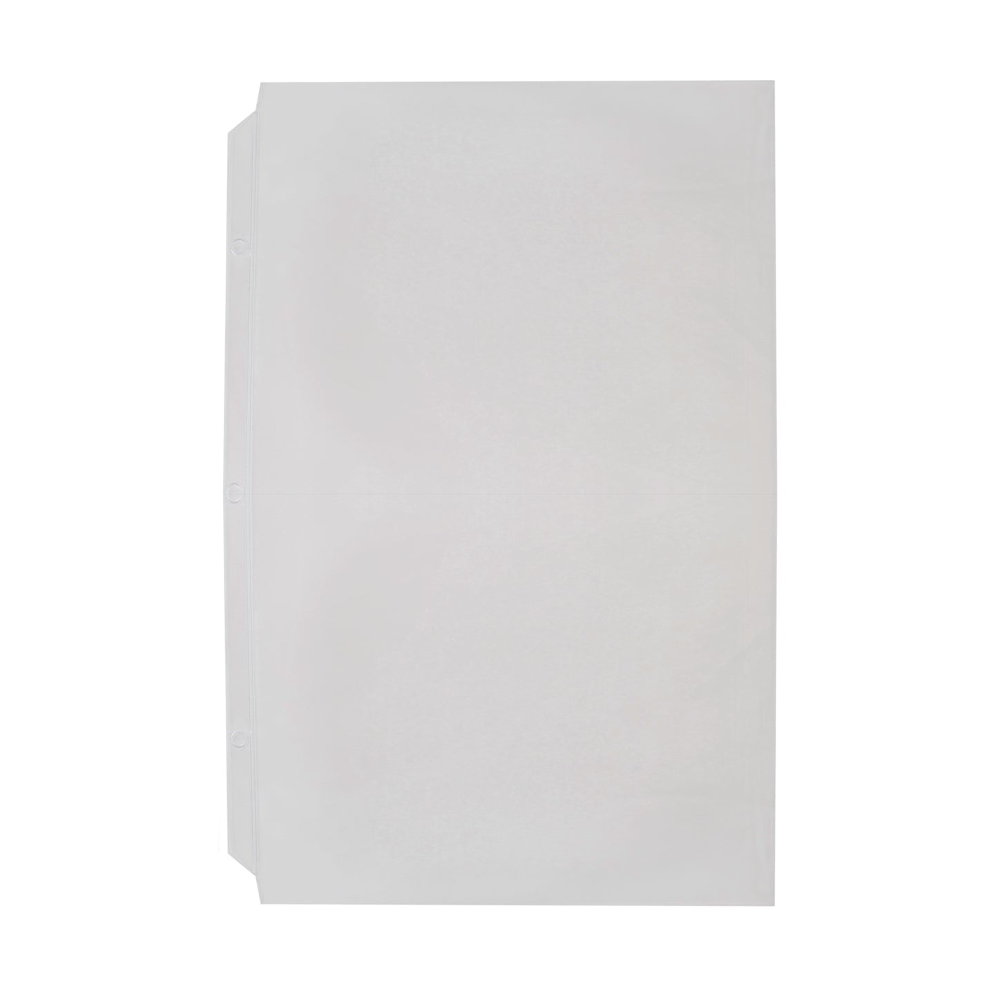 3 Hole Punched Heavy-Duty Page Protectors (Pack of 50)