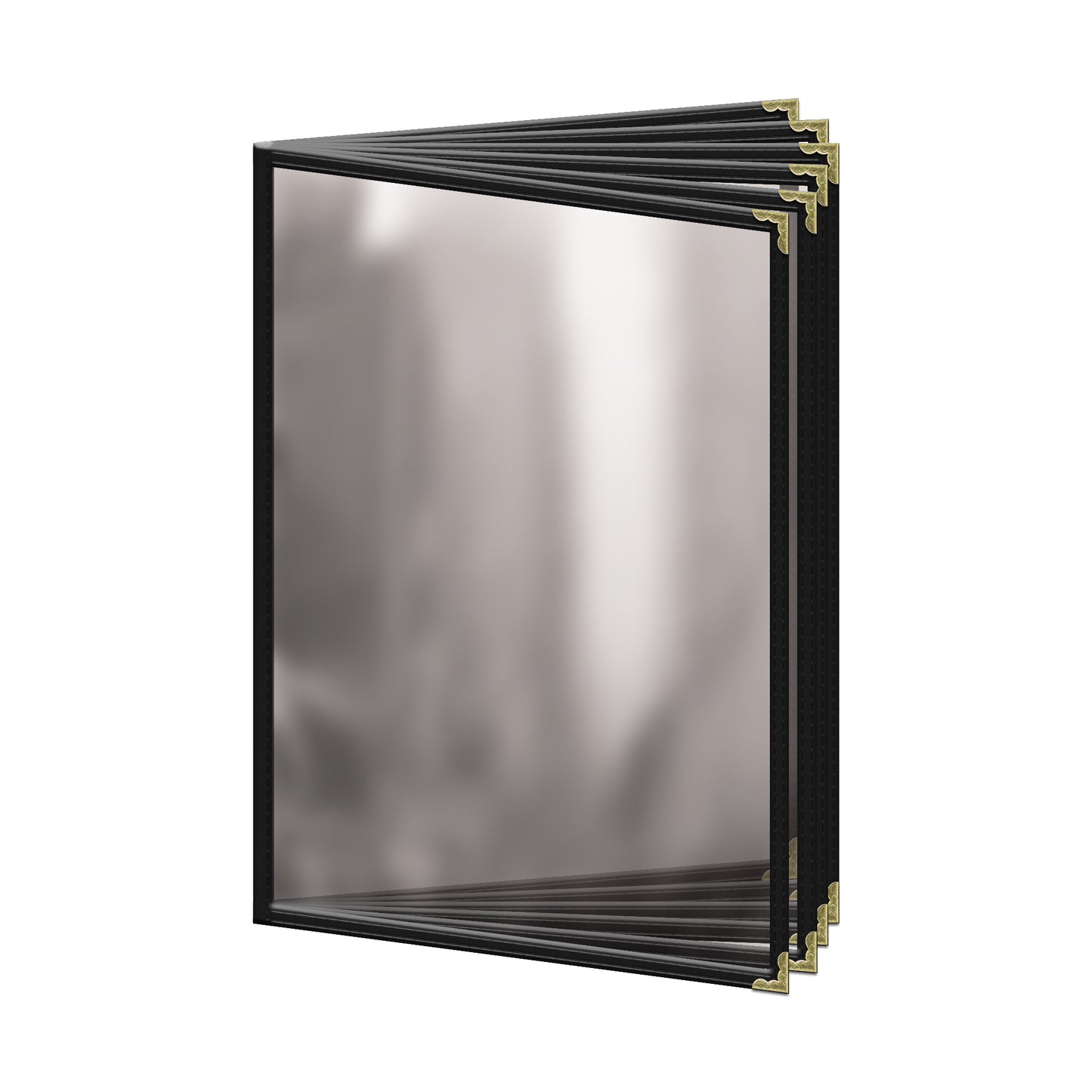 Café Style Menu Cover - Deluxe Sewn - Twelve View Booklet (TE-12V)