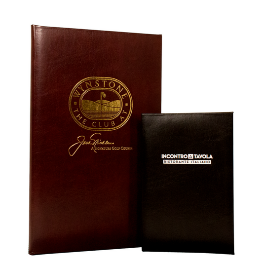 Tuxedo Leather Card Interior Menu