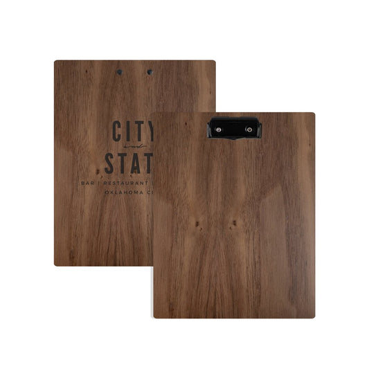 Wood Clip Board