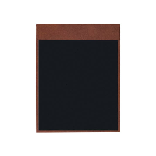 Tuxedo Leather Magnetic Menu Board