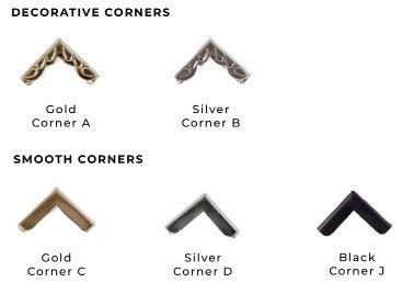 Café Style Menu Cover - Deluxe Sewn - Four View Booklet (TED)