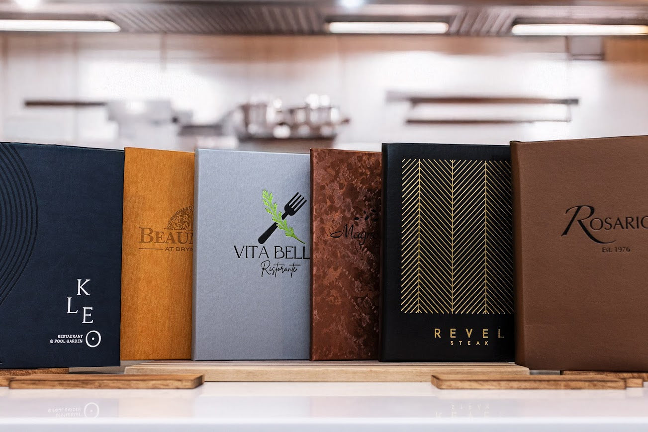 Launch a Restaurant Brand with Menu Covers – The Menu Shop