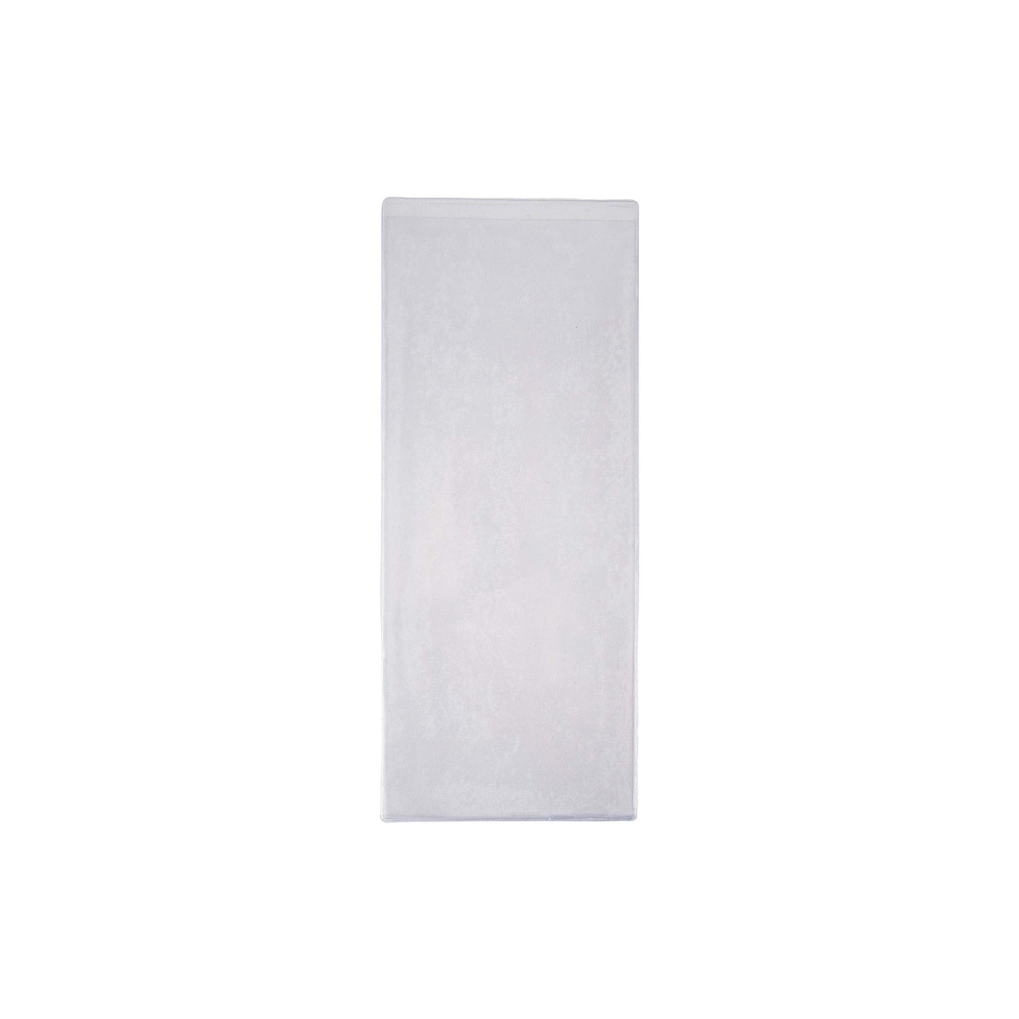 All Clear Vinyl Menu Covers - Single Panel, Two Viewing Sides, 8-Gauge (Pack Of 12)