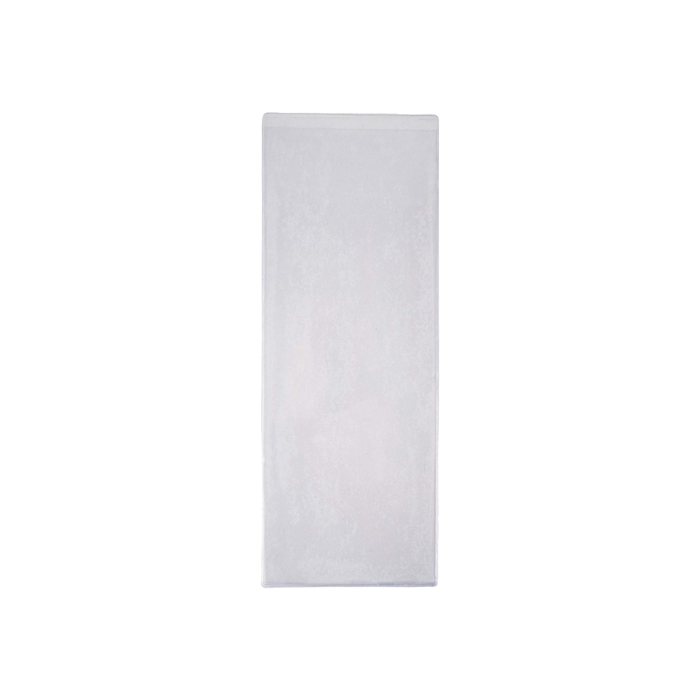 All Clear Vinyl Menu Covers - Single Panel, Two Viewing Sides, 8-Gauge (Pack Of 12)