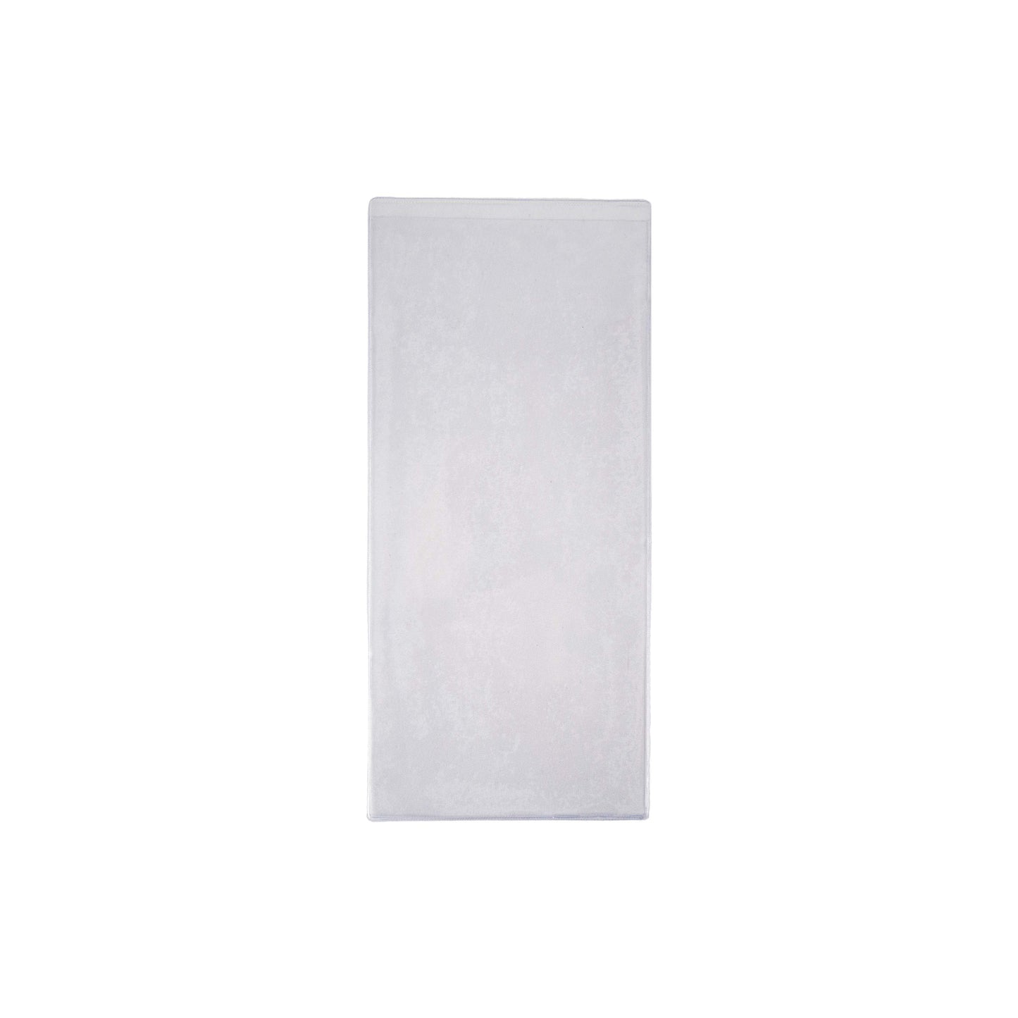 All Clear Vinyl Menu Covers - Single Panel, Two Viewing Sides, 8-Gauge (Pack Of 12)