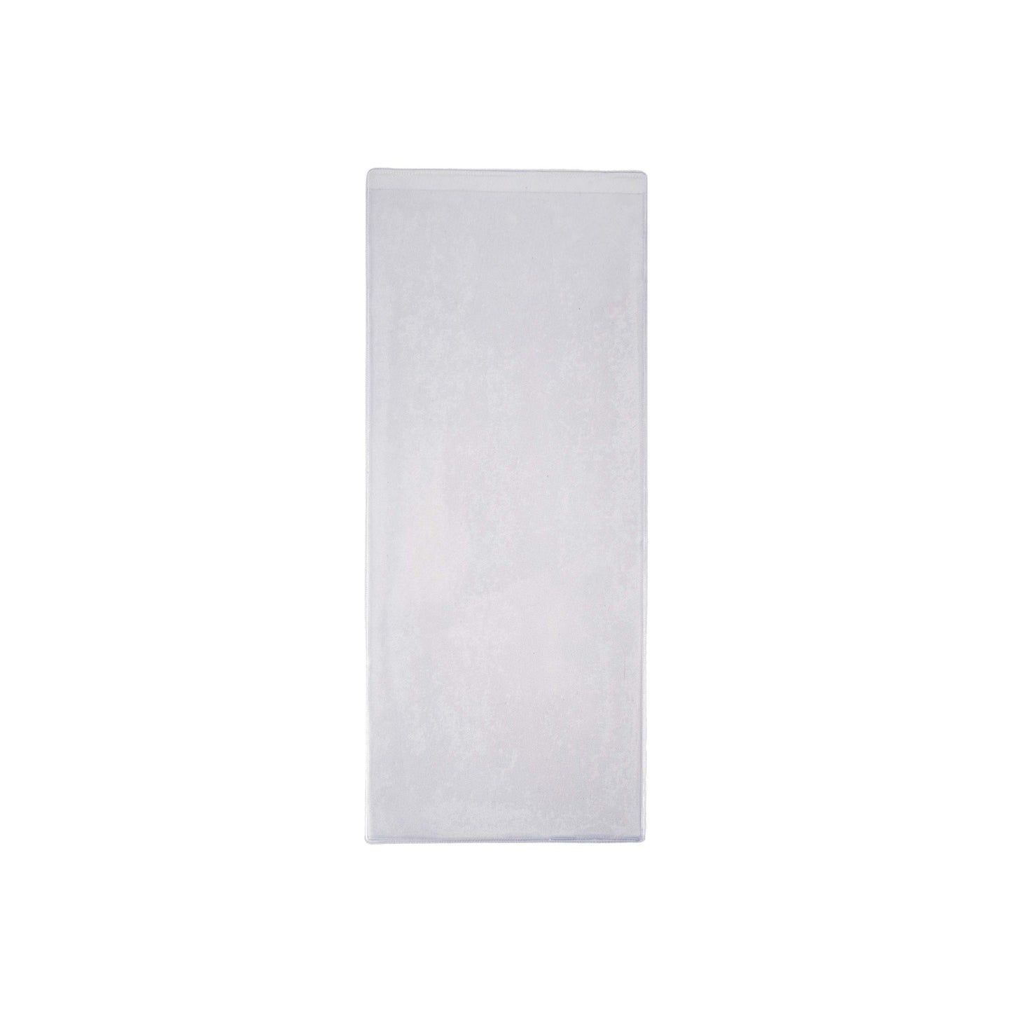 All Clear Vinyl Menu Covers - Single Panel, Two Viewing Sides, 8-Gauge (Pack Of 12)