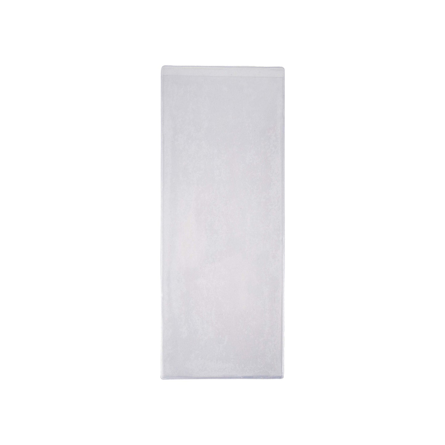 All Clear Vinyl Menu Covers - Single Panel, Two Viewing Sides, 8-Gauge (Pack Of 12)