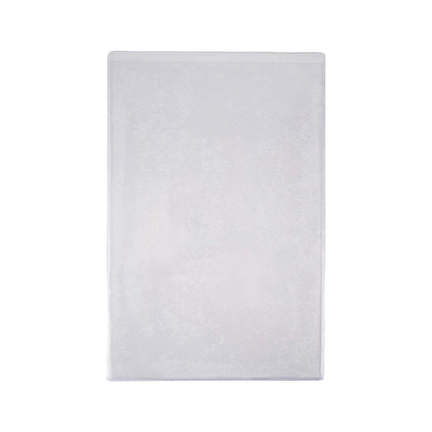 All Clear Vinyl Menu Covers - Single Panel, Two Viewing Sides, 8-Gauge (Pack Of 12)