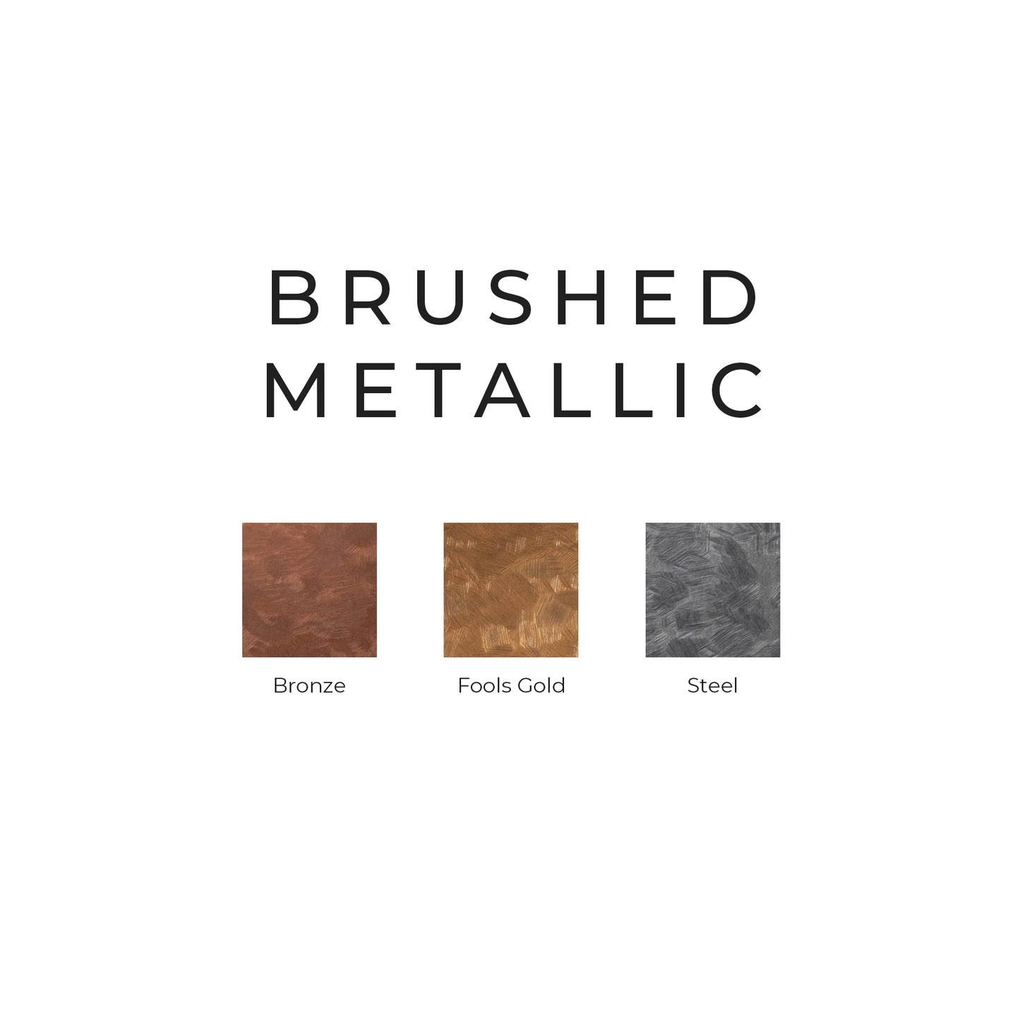 Brushed Metallic Magnetic Menu Board