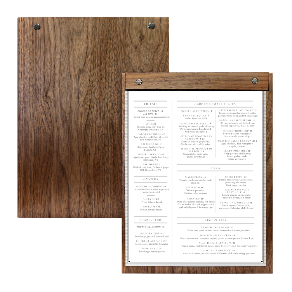 Butler Menu Boards – The Menu Shop