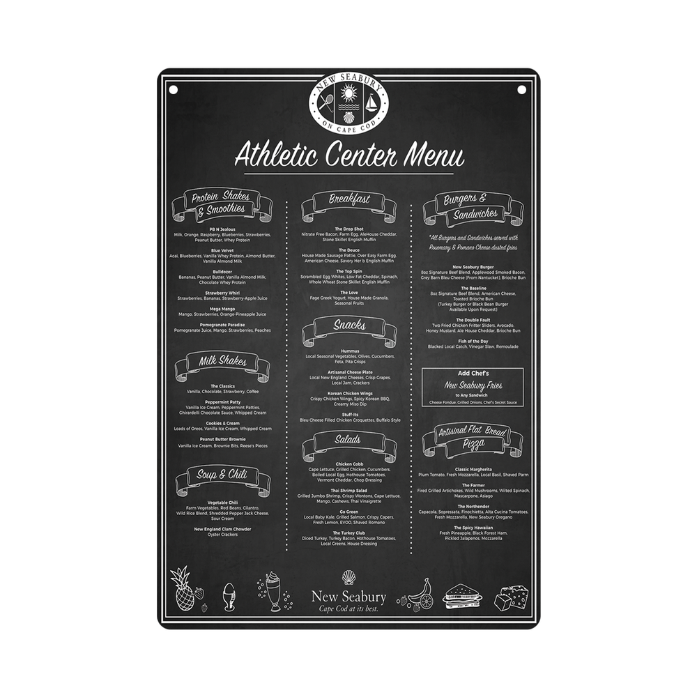 Hanign Table Menu Wall Hanging Menu Board – The Menu Shop