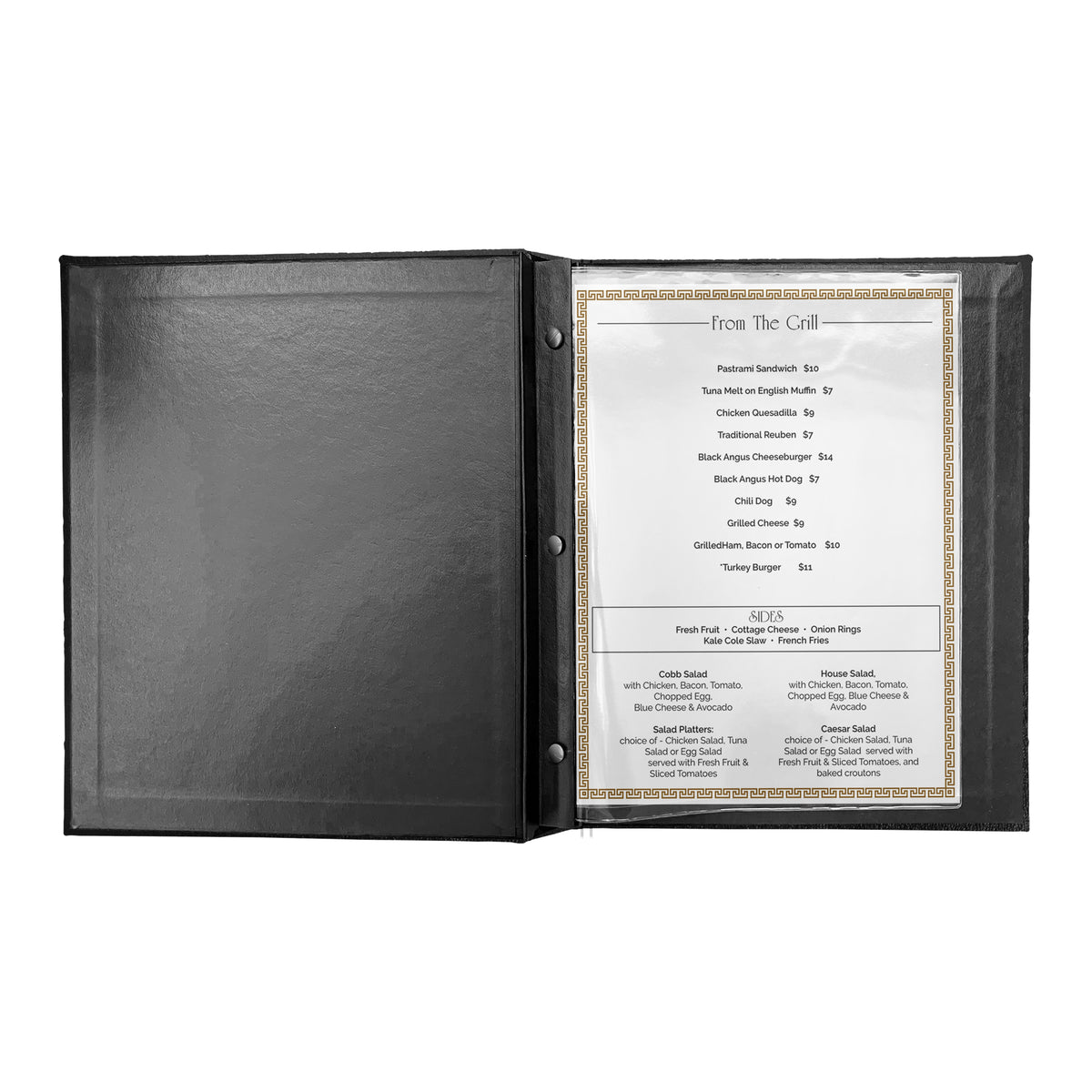 Interior Screw Post Binders – The Menu Shop